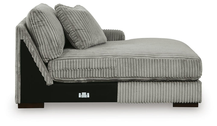 Lindyn 3-Piece Sectional with Double Chaise - Fog (10)