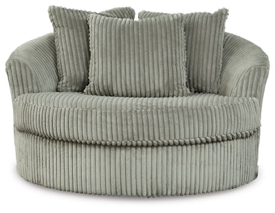 Lindyn Oversized Swivel Accent Chair