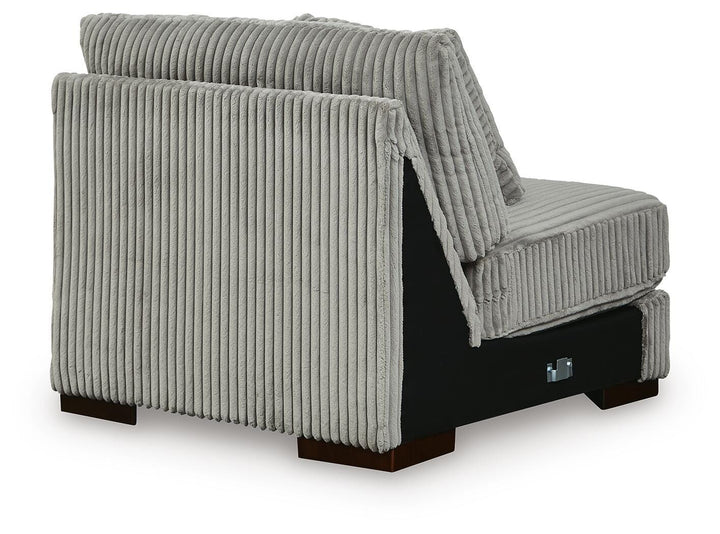 Lindyn 4-Piece Sectional and Ottoman - Fog (8)