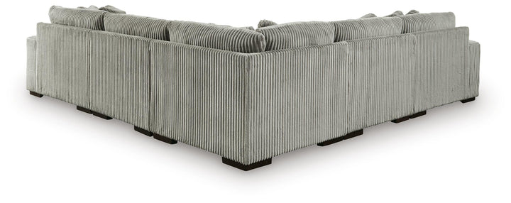 Lindyn 5-Piece Sectional with Chaise - Fog (2)