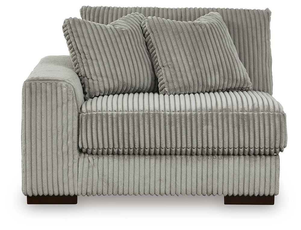Lindyn 3-Piece Sectional and Chair - Fog (3)