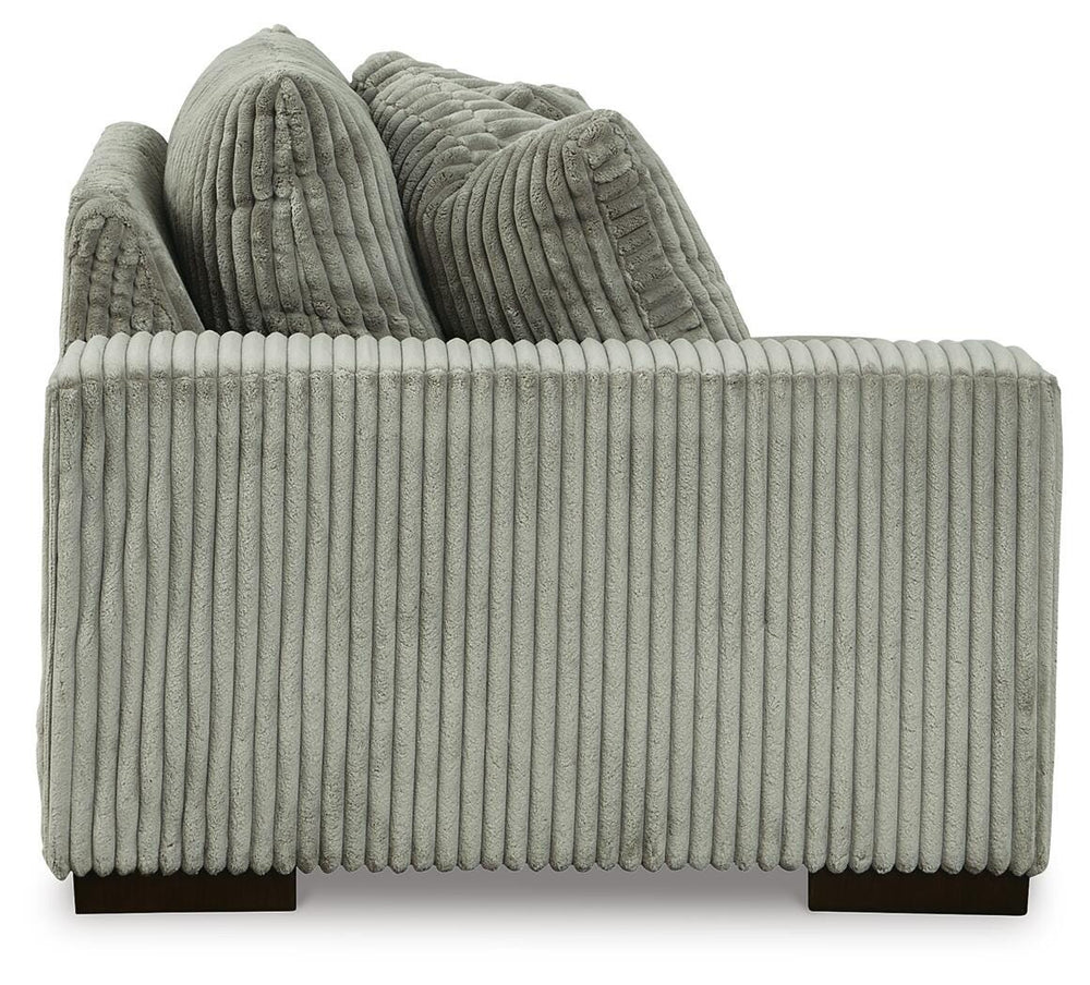 Lindyn 4-Piece Sectional and Ottoman - Fog (13)