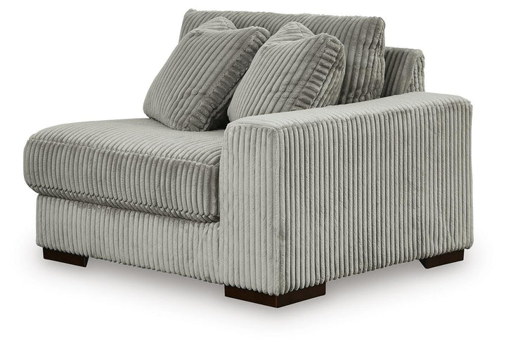 Lindyn 4-Piece Sectional and Ottoman - Fog (15)