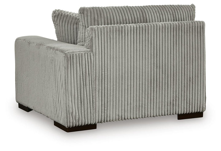 Lindyn 4-Piece Sectional and Ottoman - Fog (17)