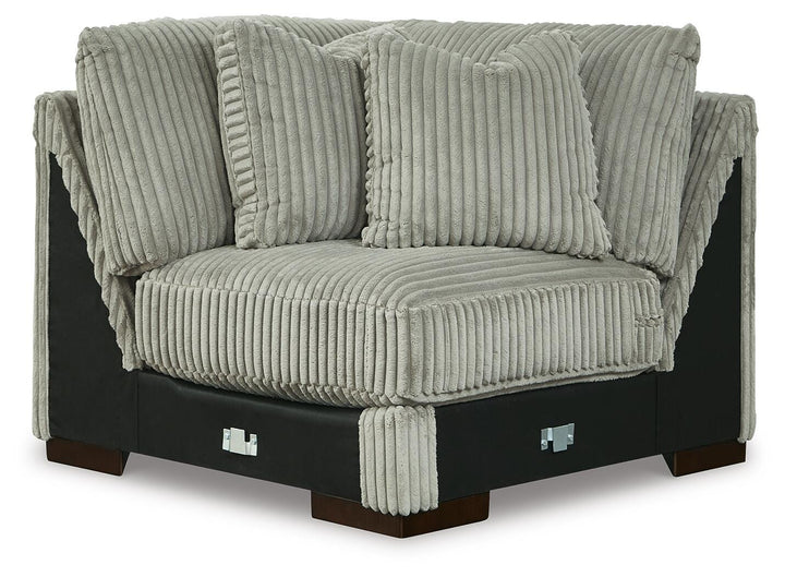 Lindyn 4-Piece Sectional and Ottoman - Fog (19)