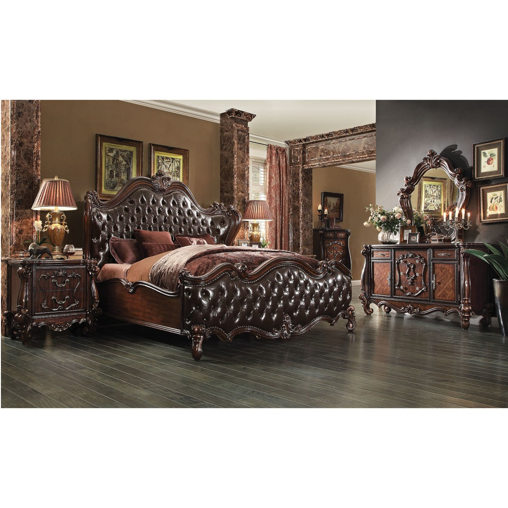 Versailles Dresser in Cherry Oak - lifestyle