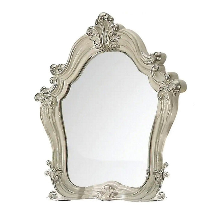 Versailles Mirror in Bone White