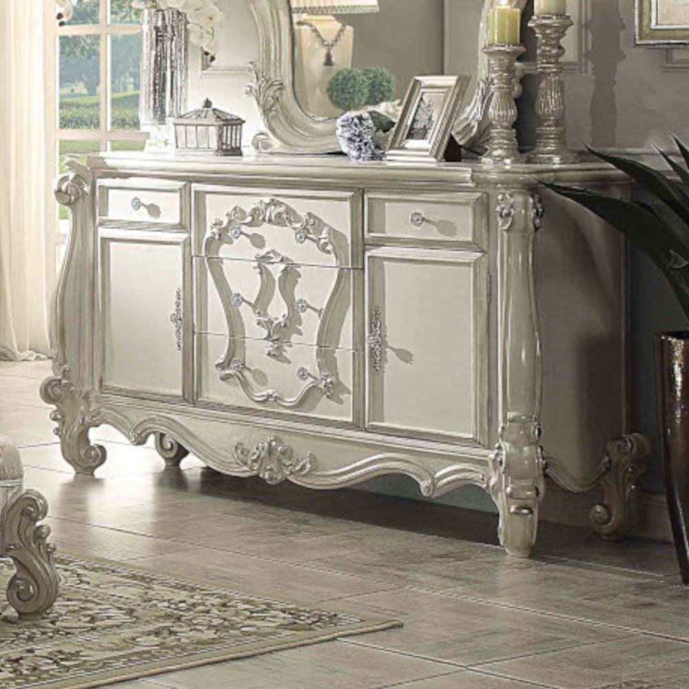 Versailles Dresser in Bone White
