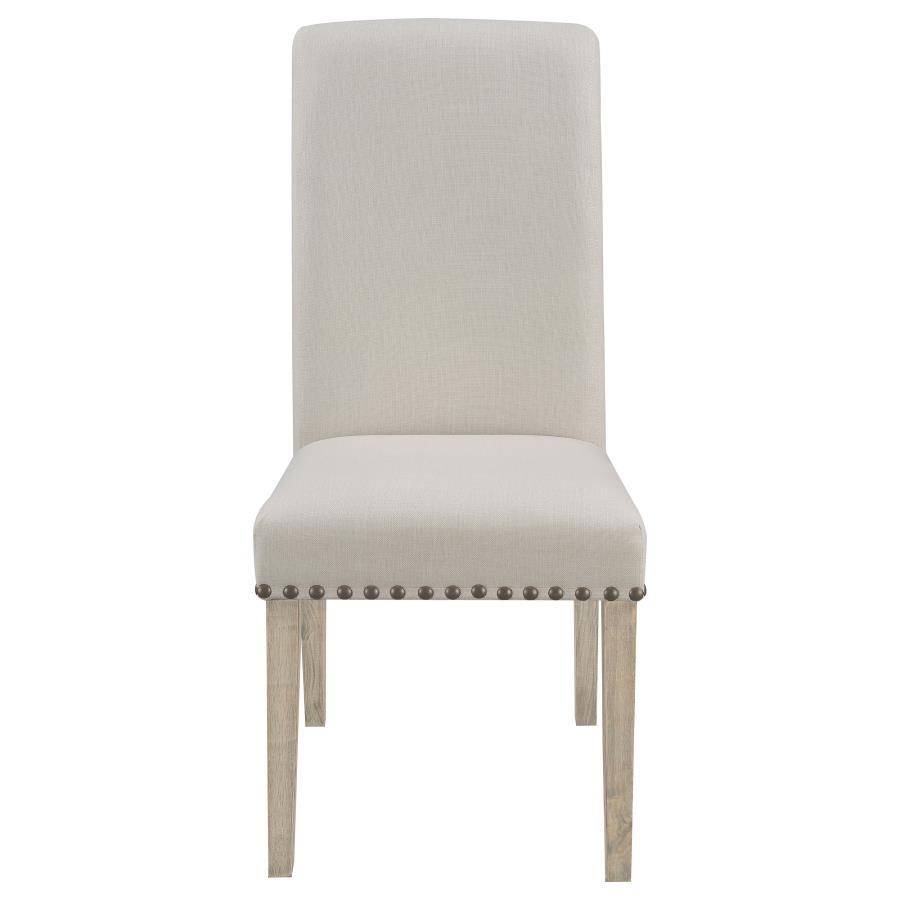 Salem - Fabric Upholstered Dining Side Chair  - Beige