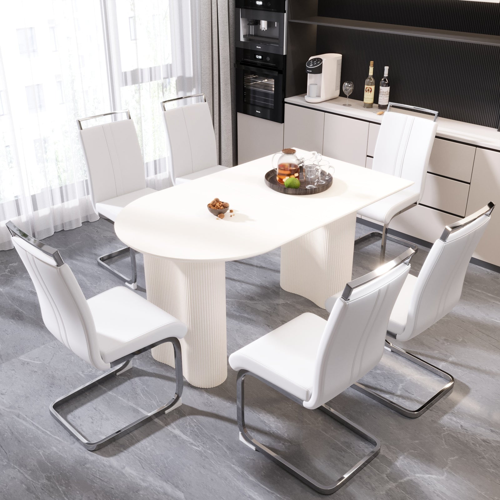 medieval-modern-cream-dining-table-set-7-piece