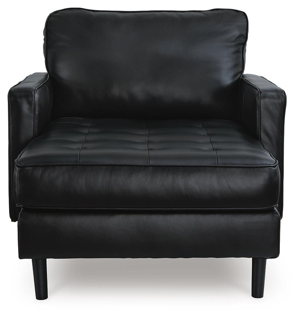 Bryceview Chaise - Black (3)