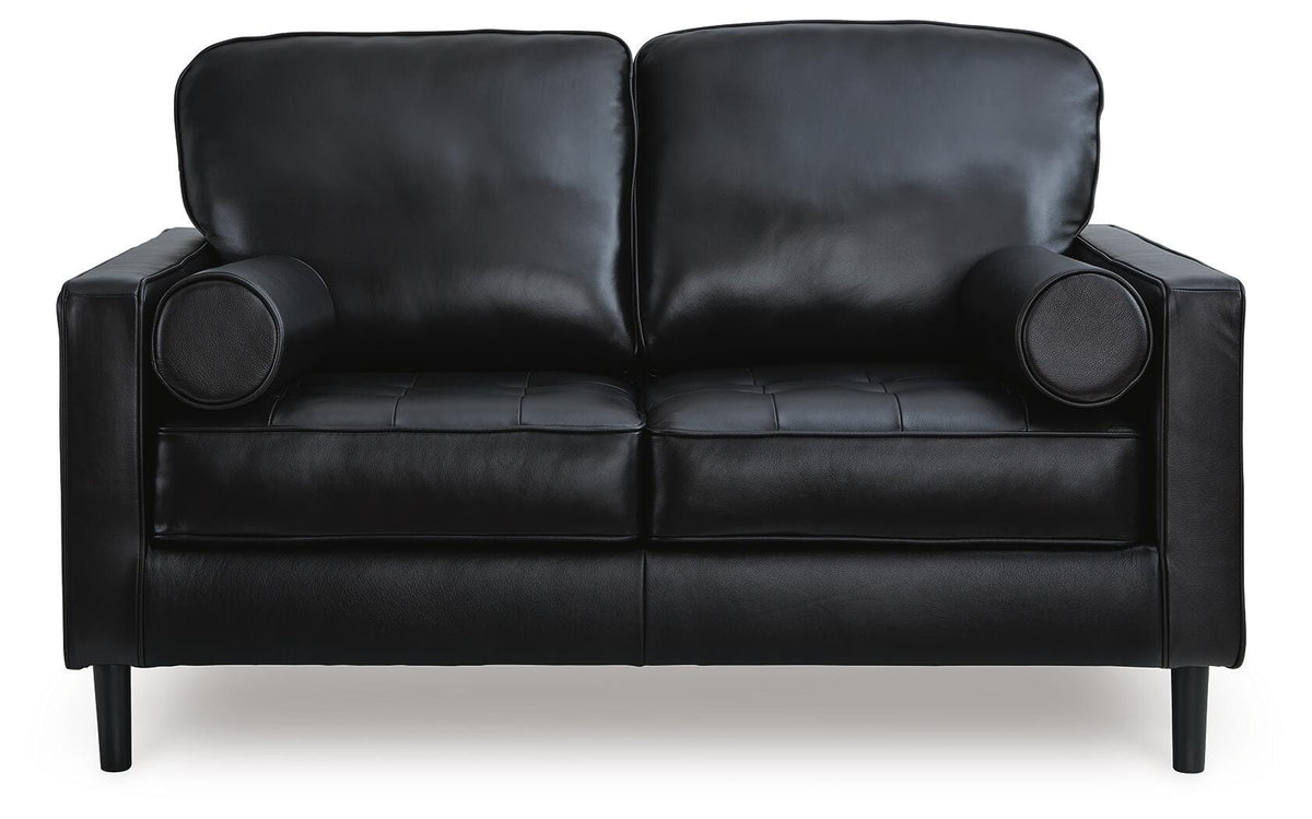 Bryceview Loveseat - Black (1)
