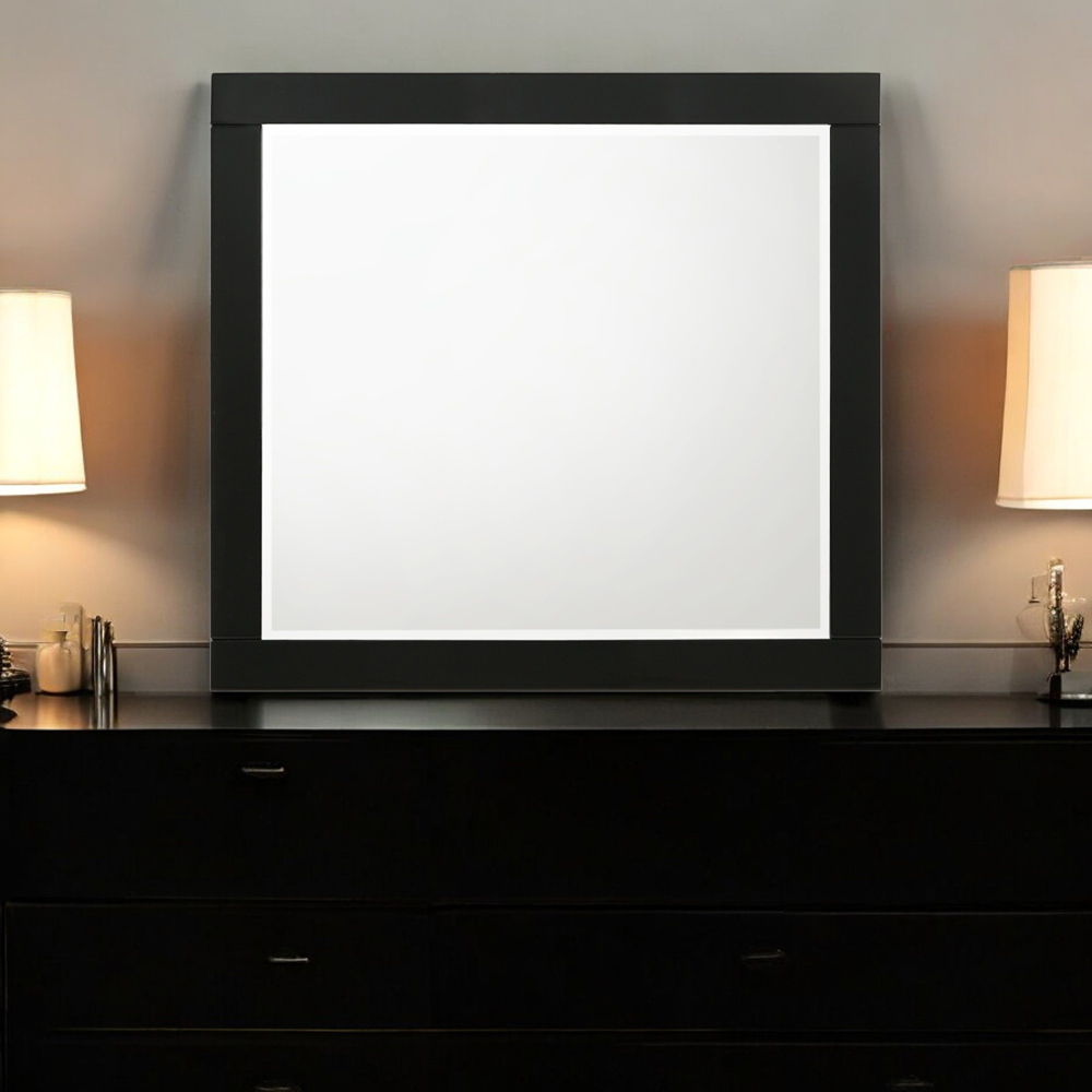 Chelsie - Mirror - Black