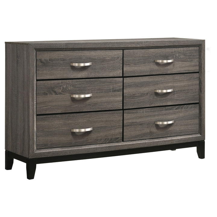 Watson - Five-piece Queen Bedroom Set - Gray Oak