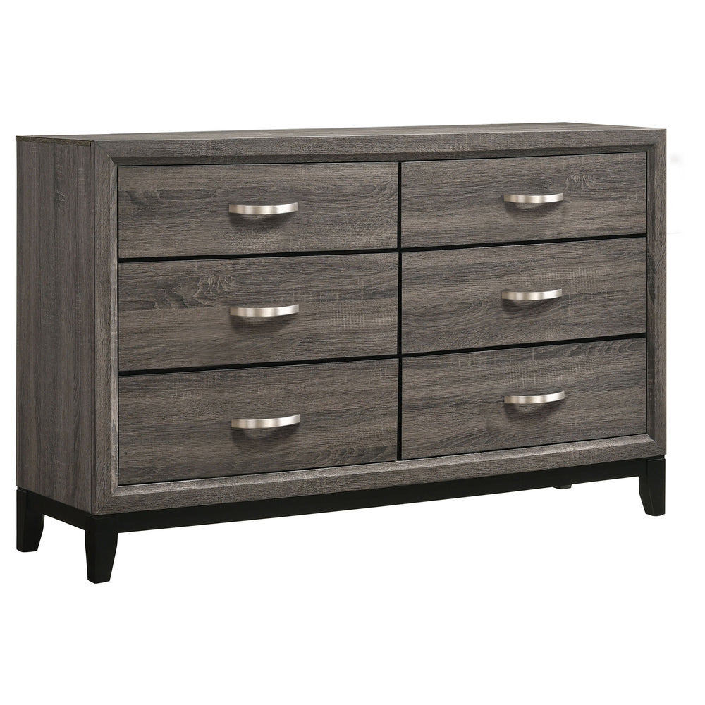 Watson - Five-piece Queen Bedroom Set - Gray Oak