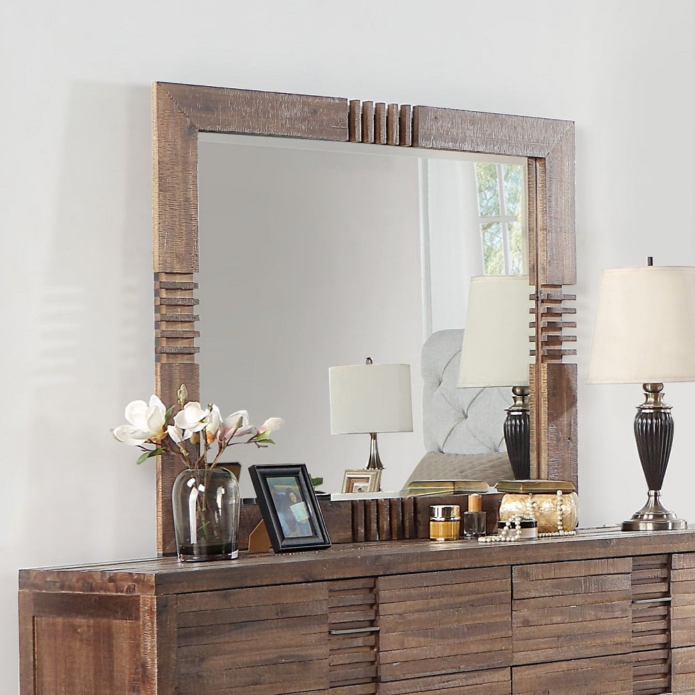 Andria Mirror in Reclaimed Oak