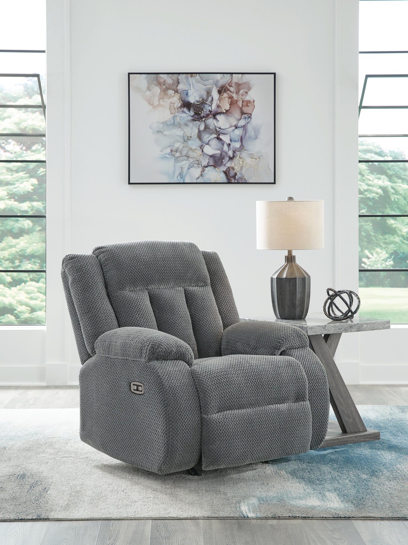 Observation Power Recliner - Dark Gray (2)