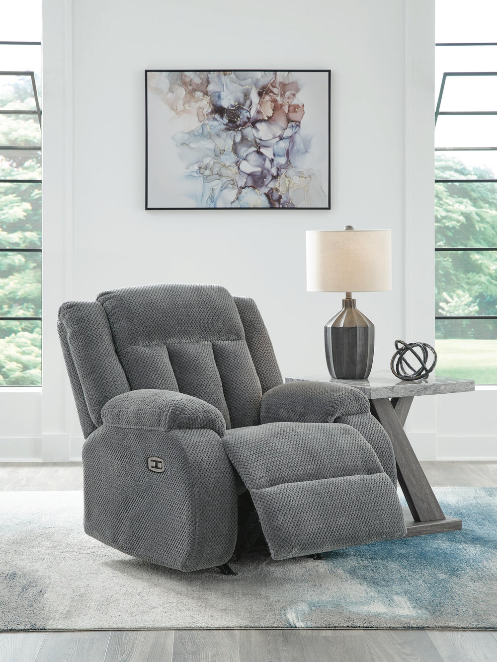 Observation Power Recliner - Dark Gray (6)