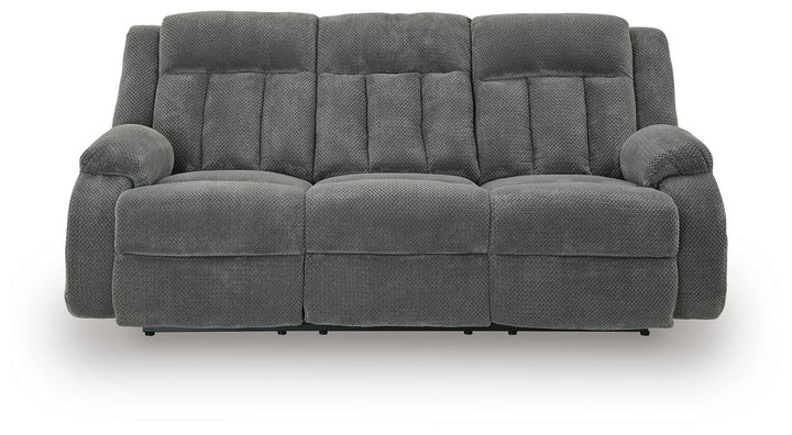 Observation Power Reclining Sofa with Drop Down Table - Dark Gray (4)