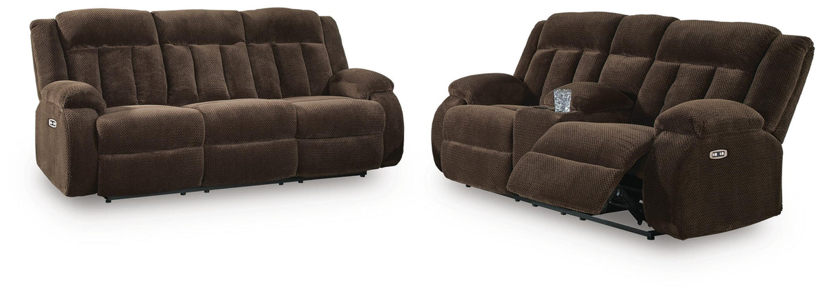 Observation Power Reclining Sofa and Loveseat (1)