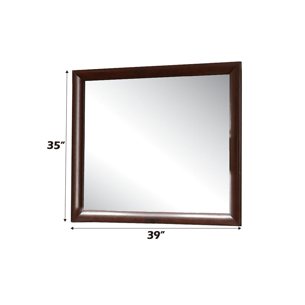 Ireland Mirror in Espresso Finish - dimensions