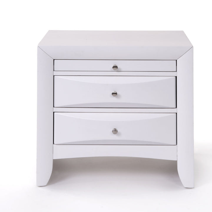 Ireland Nightstand in White
