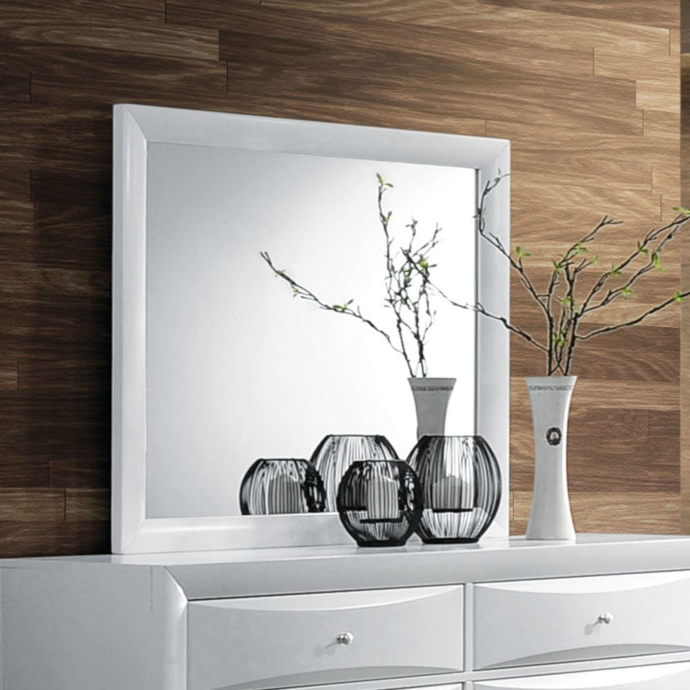 Ireland Mirror in White Finish