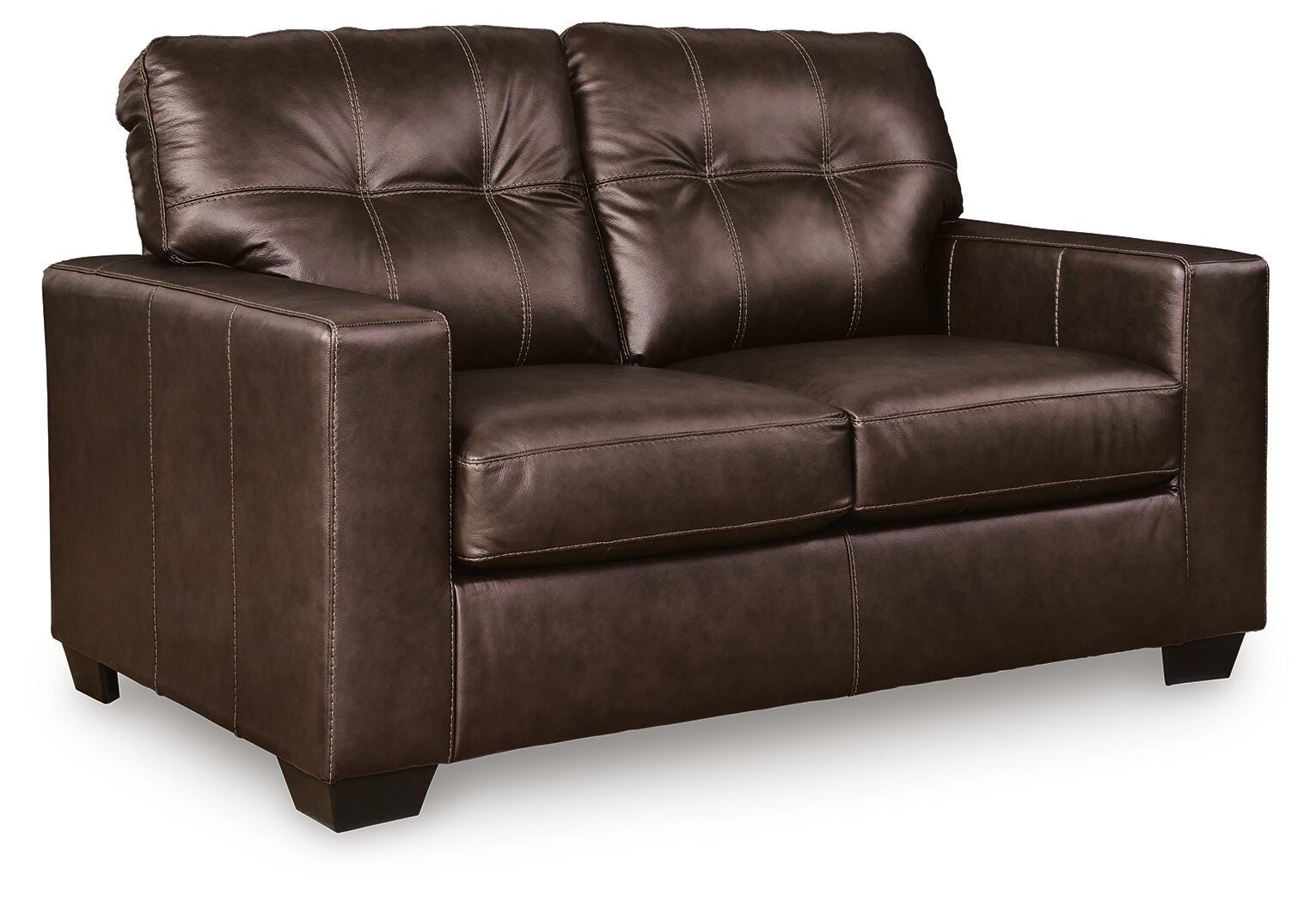 Santorine Loveseat - Dark Brown (1)