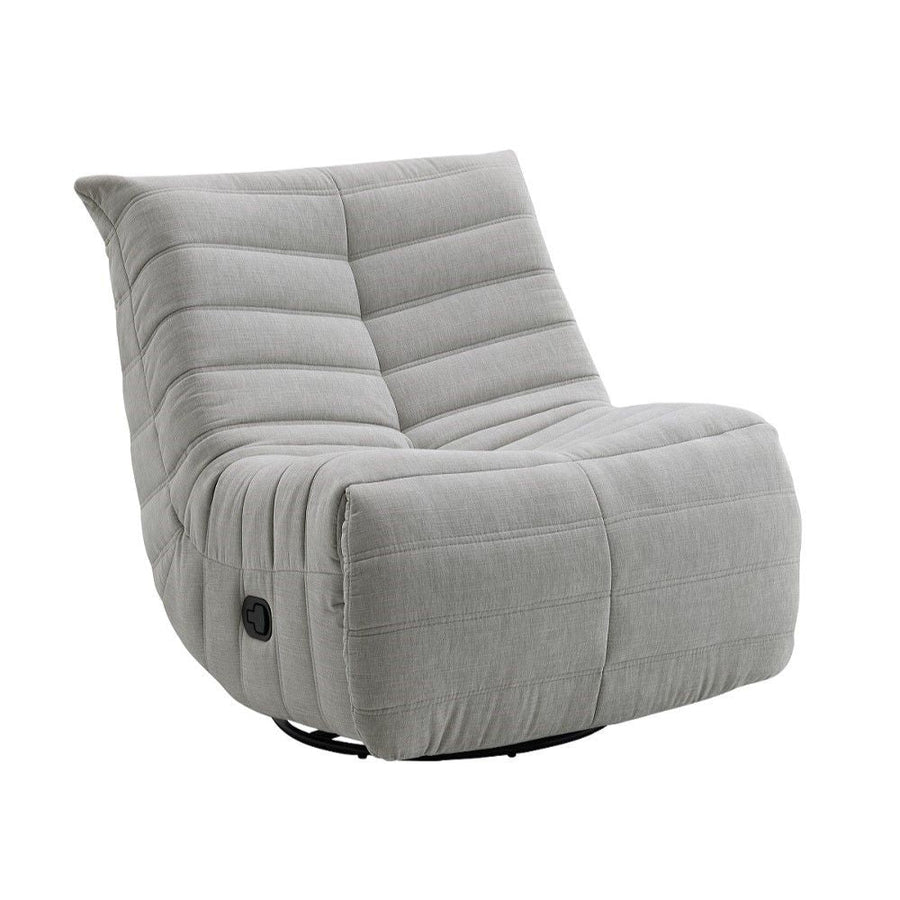 ACME Furniture Talmon Recliner With Swivel Oyster Chenille