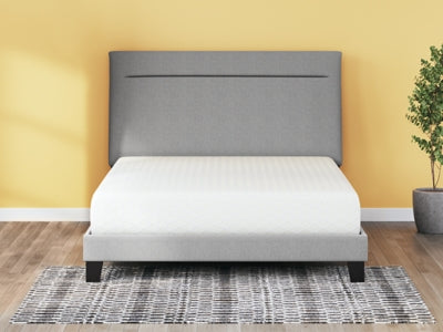 10 Inch Chime Memory Foam King Mattress in a Box - White