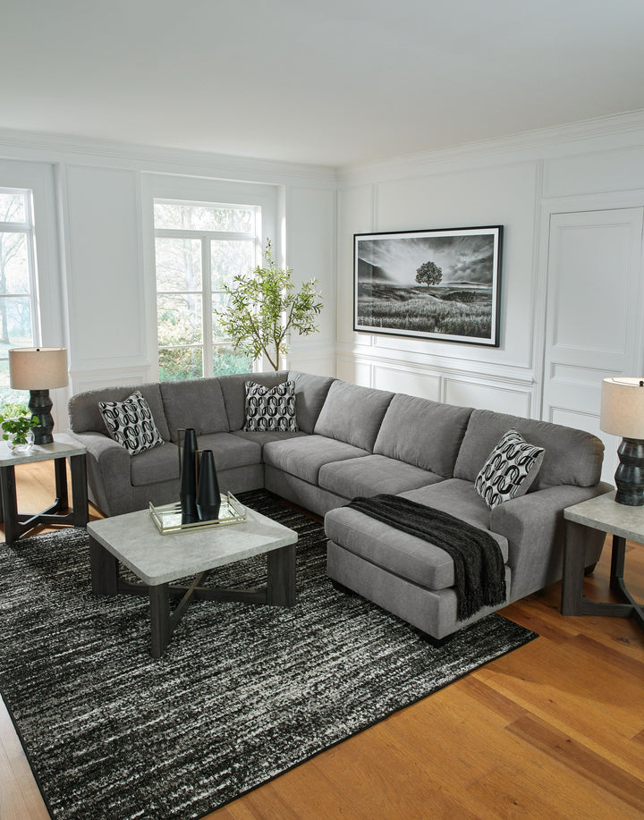 Birkdale Court - 3-Piece Sectional With Raf Corner Chaise - Gray by Ashley Furniture product image