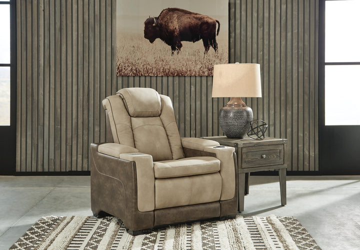 Next-Gen Durapella Power Recliner - Sand (2)