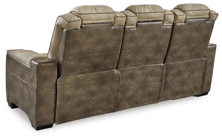 Next-Gen Durapella Power Reclining Sofa - Sand (6)