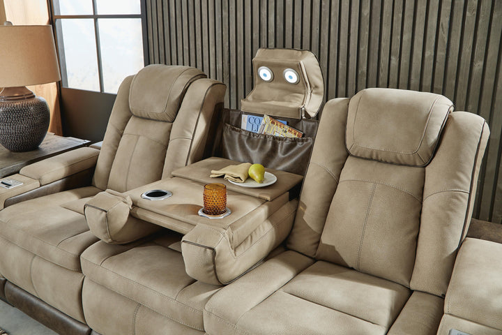 Next-Gen Durapella Power Reclining Sofa - Sand (8)