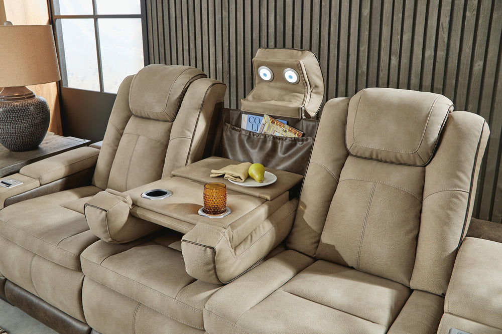 Next-Gen Durapella Power Reclining Sofa - Sand (8)