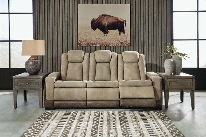 Next-Gen Durapella Power Reclining Sofa - Sand (2)