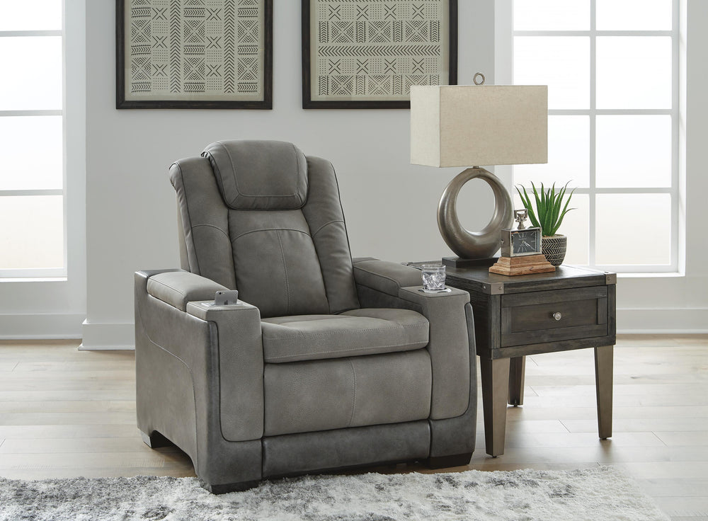 Next-Gen Durapella Power Reclining Sofa and Power Recliner - Slate (12)