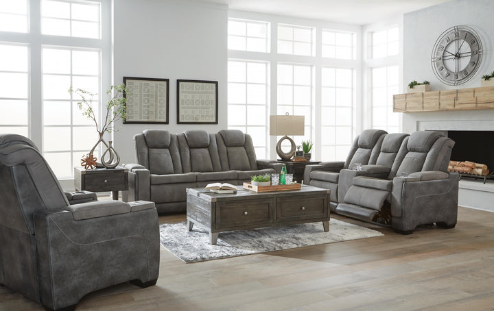 Next-Gen Durapella Power Reclining Sofa, Loveseat and Recliner - Slate (8)