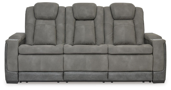 Next-Gen Durapella Power Reclining Sofa and Power Recliner - Slate (8)