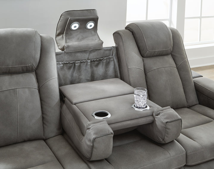 Next-Gen Durapella Power Reclining Sofa, Loveseat and Recliner - Slate (9)