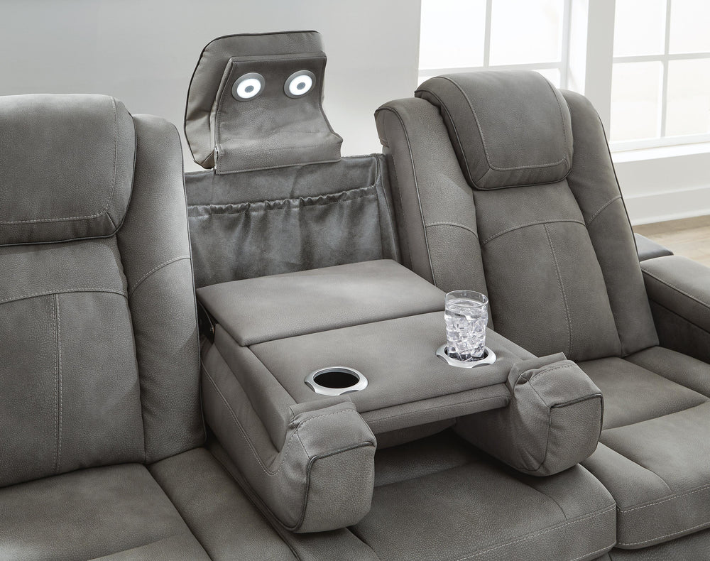 Next-Gen Durapella Power Reclining Sofa, Loveseat and Recliner - Slate (9)