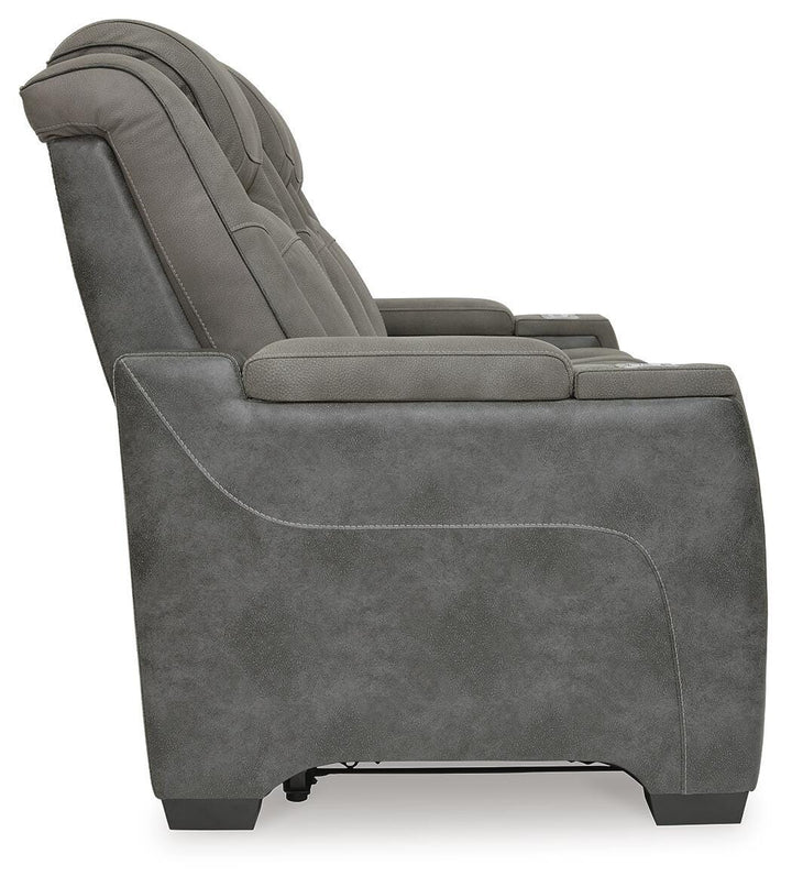 Next-Gen Durapella Power Reclining Sofa and Power Recliner - Slate (10)