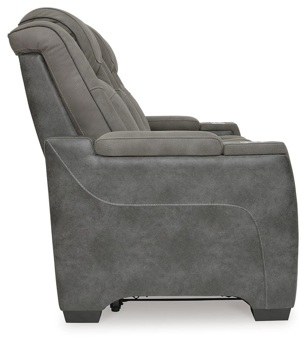 Next-Gen Durapella Power Reclining Sofa and Power Recliner - Slate (10)