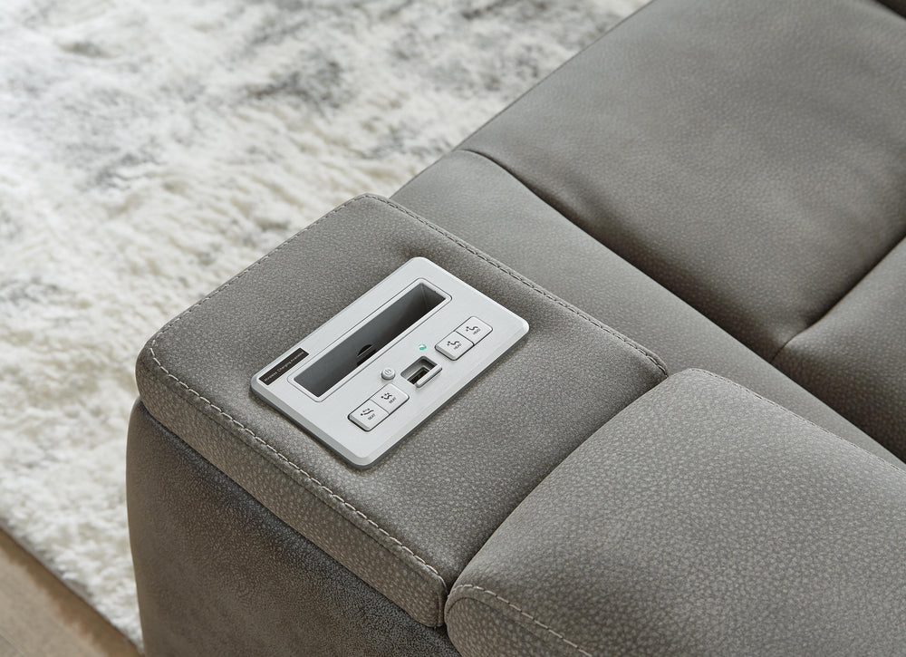 Next-Gen Durapella Power Reclining Sofa, Loveseat and Recliner - Slate (6)