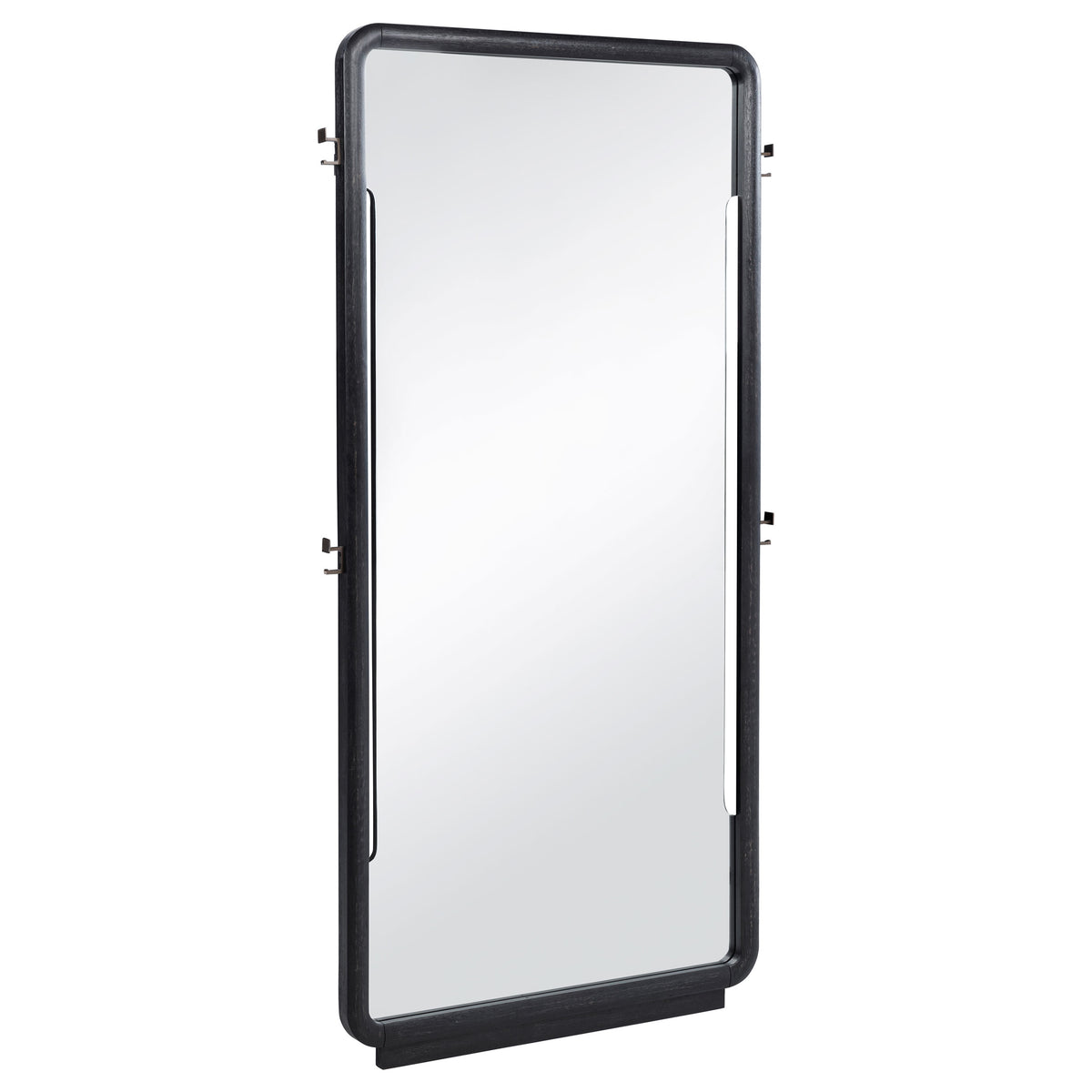 Leandro - 76" Full Length Floor Mirror - Burnished Black