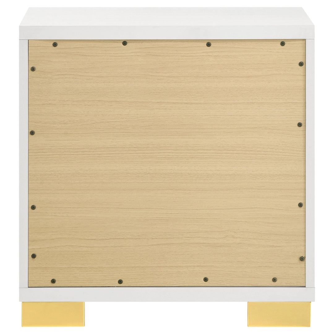 Coaster Furniture 224731KE-S5 Lucia 5-piece Eastern King Bedroom Set Beige and White