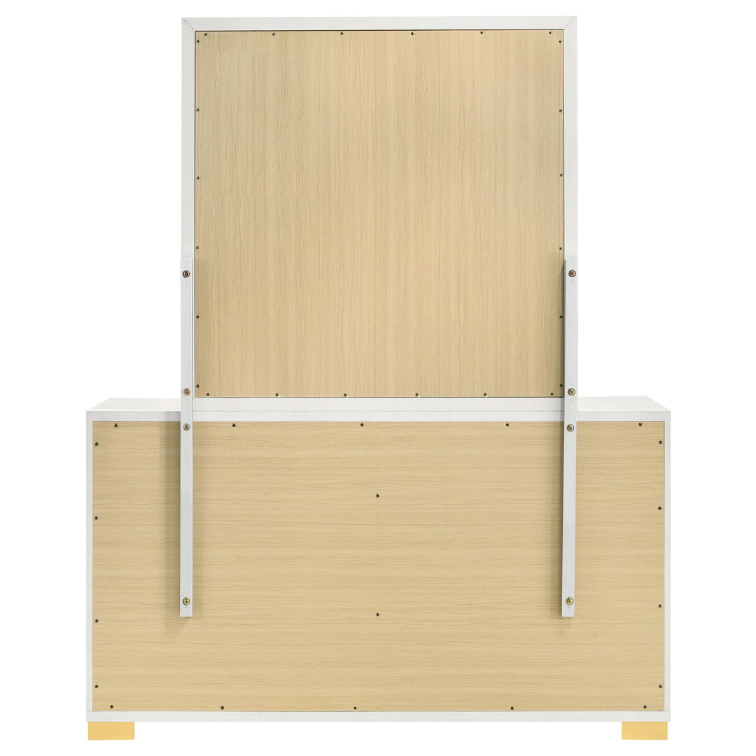 Coaster Furniture 224731KE-S5 Lucia 5-piece Eastern King Bedroom Set Beige and White