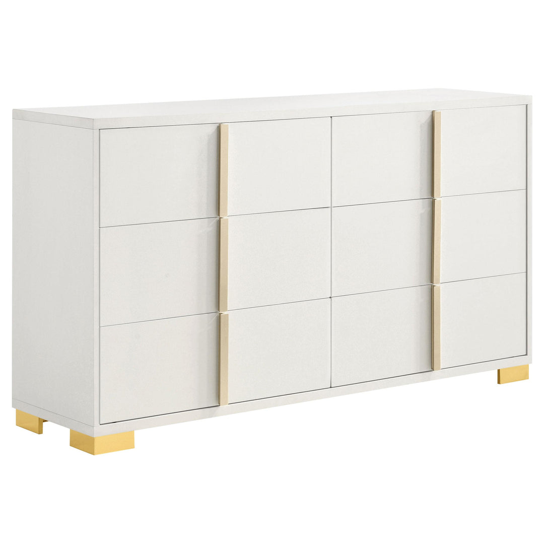 Coaster Furniture 222933 Marceline 6-drawer Dresser White