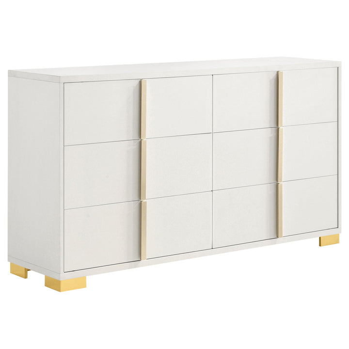 Coaster Furniture 222933 Marceline 6-drawer Dresser White