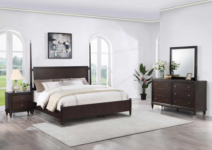 Coaster Furniture 223061Q-S4 Emberlyn 4-Piece Bedroom Set Brown